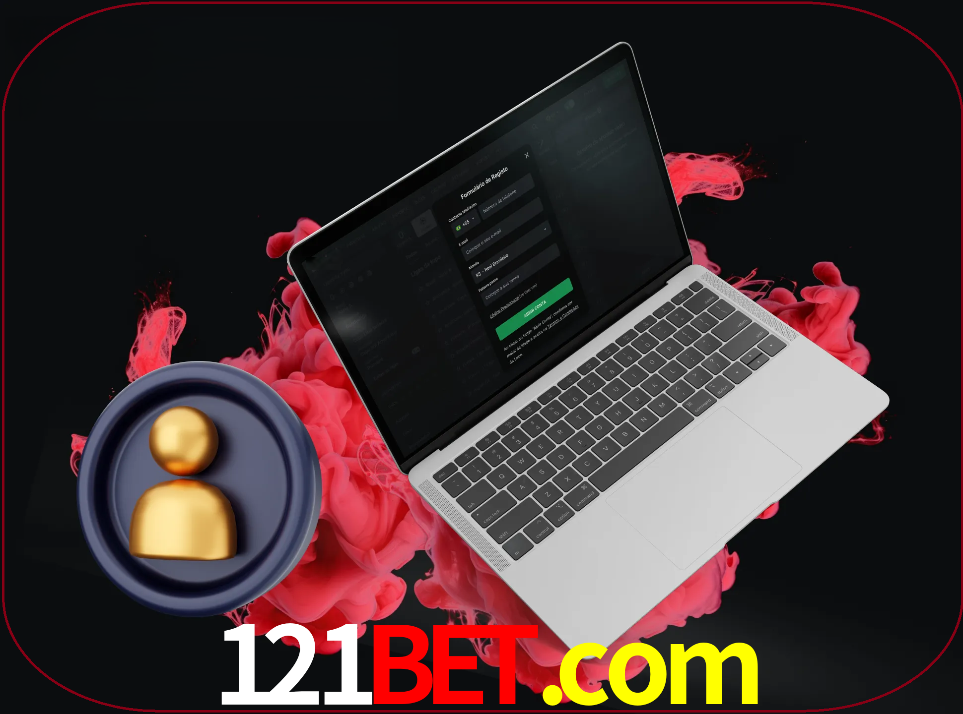 No cabeçalho do site 121bet, clique no botão que o levará a um formulário especial onde terá de introduzir as suas informações actuais.