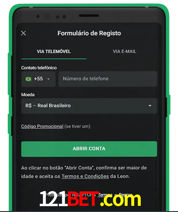 Cadastre-se em LeonBet seguindo passos simples.